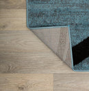 Rugshop Modern Wavy Circles Design Area Rug 10' x 14' Blue by TinyTreasures Baby Boutique