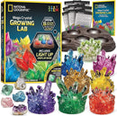 NATIONAL GEOGRAPHIC Mega Crystal Growing Kit for Kids- Grow 8 Crystals with Light-Up Stand, Science Gifts for Kids 8-12, Crystal Making Experiment, Science Kit for Girls and Boys by TinyTreasures Baby Boutique