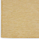 Nourison Positano Indoor/Outdoor Yellow 6' x Round Area Rug, Easy Cleaning, Non Shedding, Bed Room, Living Room, Dining Room, Backyard, Deck, Patio (6 Round) by CozyNest Decor