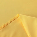 sancua Square Tablecloth - 70 x 70 Inch - Stain and Wrinkle Resistant Washable Polyester Table Cloth, Decorative Fabric Table Cover for Dining Tables, Buffet Parties and Camping, Yellow by CozyNest Decor