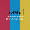 Factory Direct Partners - 11618-LMRS SoftScape Toddler Playtime Climber, Indoor Active Play Structure for Toddlers and Kids, Safe Soft Foam for Crawling and Sliding (3-Piece Set) - Lime/Raspberry by TinyTreasures Baby Boutique