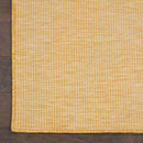 Nourison Positano Indoor-Outdoor Yellow 8' x 10' Area Rug, Easy Cleaning, Non Shedding, Bed Room, Living Room, Dining Room, Backyard, Deck, Patio (8x10) by CozyNest Decor