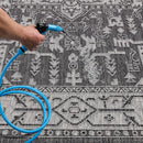 Keen Home Design Terrace Outdoor Area Rug - 6x9 Washable Indoor/Outdoor Rug for Patio, Kitchen, Balcony, Beach, Garden, Deck and Porch, Size: 6'x8'10" by GreenHaven Gardens