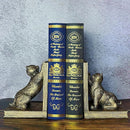 Book Ends for Shelves to Hold Books Heavy Duty,Decorative Bookend for Bookshelf Décor,Cute Animal Cat Book Stopper Cat Statues for Home, Office Desk Decoration,1pair by CozyNest Decor