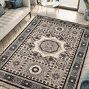 Keen Home Design 5x7 Rug - Machine Washable Area Rug with Non-Slip Backing, Ideal for Living Room, Dining Room, Bedroom - Vintage, Easy Clean, Durable, Low Pile Rug - (5' x 7') by CozyNest Decor