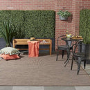 Nourison Home Positano 6' x 9' Natural Fabric Modern Area Rug (6' x 9') by GreenHaven Gardens