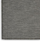 Nourison Positano Indoor/Outdoor Charcoal 3' x 5' Area Rug, Easy Cleaning, Non Shedding, Bed Room, Living Room, Dining Room, Backyard, Deck, Patio (3x5) by GreenHaven Gardens