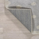 JONATHAN Y Machine-Washable Gray/Ivory/Yellow Indoor Area Rug, 8x10, Minha Rainbow Dots, Kids & Novelty, Casual, Classic, Bedroom, Kitchen, Living Room, Easy-Cleaning, Non-Shedding (KDW102A-8) by CozyNest Decor