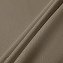 sancua Square Tablecloth - 54 x 54 Inch - Stain and Wrinkle Resistant Washable Polyester Table Cloth, Decorative Fabric Table Cover for Dining Tables, Buffet Parties and Camping, Taupe by CozyNest Decor