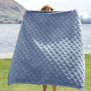 Bedsure GentleSoft Ashley Blue Throw Blanket for Couch - Checkered Fleece Blankets Gifts for Women Men Girls, Cute Soft Cozy Throw for Bedroom Home Decor Gifts, 50x60 Inches by CozyNest Decor