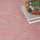 Nourison Home Positano Indoor/Outdoor Rainbow 9' x 12' Area Rug, Easy Cleaning, Non Shedding, Bed Room, Living Room, Dining Room, Backyard, Deck, Patio (9x12) by CozyNest Decor