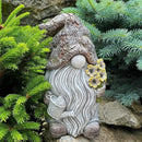 Mood Lab Garden Gnome - Key Hider Gnome Figurine - 9.25 Inch Lawn Statue - for Outdoor or House Decor by GreenHaven Gardens