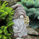 Mood Lab Garden Gnome - Key Hider Gnome Figurine - 9.25 Inch Lawn Statue - for Outdoor or House Decor by GreenHaven Gardens