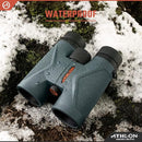 Athlon Optics 8x42 Midas UHD Gray Binoculars with ED Glass for Adults and Kids, High-Powered Binoculars for Hunting, Birdwatching, and More by TinyTreasures Baby Boutique