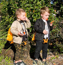 Adventure Kidz Outdoor Exploration Kit, Children’s Binoculars, Flashlight, Compass, Fox Whistle, Magnifying Glass, Backpack. Great Gift Set for STEM, Pretend Play, Ages 3+ Boys Girls by TinyTreasures Baby Boutique