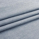 Vision Home Chambray Blue Pinch Pleated Full Blackout Curtains Room Darkening Window Curtains 90 inch for Living Room Bedroom Thermal Insulated Pinch Pleat Drapes with Hooks Back Tab 2 Panel 40"Wx90"L by CozyNest Decor