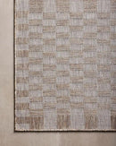 Loloi Amber Lewis Topanga Collection TOP-03 Natural/Dove 2'-3" x 3'-9" Indoor/Outdoor Area Rug by CozyNest Decor