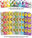 Blobby's Pizza Math Card Game: Crazy Fun Strategic Pizza Eating Contest Between Cute Monsters! by TinyTreasures Baby Boutique