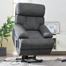 Power Lift Chair Recliners for Elderly, Overstuffed Electric Lift Recliner Chair with Widened Footrest Side Packets for Living Room Bedroom by CozyNest Decor
