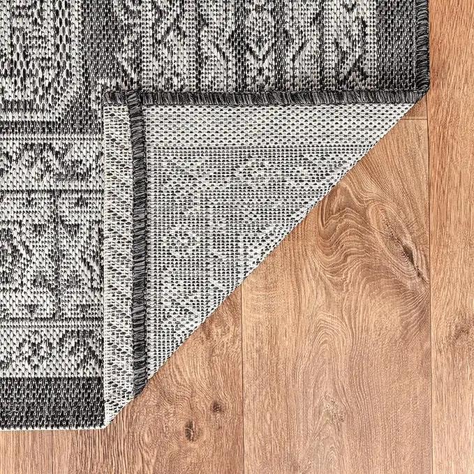 Keen Home Design Terrace Outdoor Area Rug - 6x9 Washable Indoor/Outdoor Rug for Patio, Kitchen, Balcony, Beach, Garden, Deck and Porch, Size: 6'x8'10", photo 6 of 9