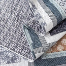 NEWLAKE Quilt Bedspread Sets - Bohemian Farmhouse Pattern Reversible Coverlet Set, Queen Size by CozyNest Decor