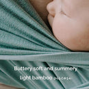 Boba Baby Wrap Carrier - Original Baby Carrier Wrap Sling for Newborns - Baby Wearing Essentials - Newborn Wrap Swaddle Holder, Newborn to Toddler Infant Sling (Serenity Sea Mist) by TinyTreasures Baby Boutique