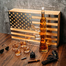 Gun Whiskey Decanter Set - SKF1801 - 8 Bullet Whiskey Chillers
