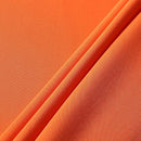 sancua Square Tablecloth - 70 x 70 Inch - Stain and Wrinkle Resistant Washable Polyester Table Cloth, Decorative Fabric Table Cover for Dining Tables, Buffet Parties and Camping, Orange by CozyNest Decor