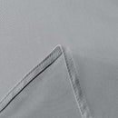 sancua Rectangle Tablecloth - 60 x 84 Inch - Stain and Wrinkle Resistant Washable Polyester Table Cloth, Decorative Fabric Table Cover for Dining Tables, Buffet Parties and Camping, Silver Grey by CozyNest Decor