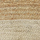 REDEARTH · Cube Pouf Ottoman - Braided Pouffe Accent Sitting Square Footrest for Living Room, Bedroom, Nursery, kidsroom, Patio, Gym; 100% Jute (14.5"x14.5"x16"; Natural Ivory) by CozyNest Decor