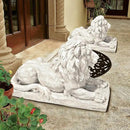 Design Toscano Lyndhurst Manor Lion Sentinel Statue: Set of Two by CozyNest Decor