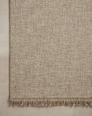 Loloi Dawn Collection Indoor/Outdoor DAW-04 Coffee 7'-8" x 7'-8" Round Area Rug by GreenHaven Gardens