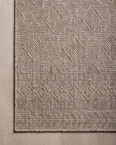Loloi Amber Lewis Topanga Collection TOP-06 Natural/Mist 3'-11" x 5'-11" Indoor/Outdoor Accent Rug by CozyNest Decor
