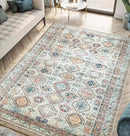 Keen Home Design 3x5 Rug - Machine Washable Entry Rug with Non-Slip Backing, Ideal for Enteryway, Kitchen, Bathroom, Laundry Room - Vintage, Easy Clean, Durable, Low Pile Rug - (3' x 5') by CozyNest Decor