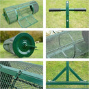 Lawn & Garden Spreaders - 44 Inch Compost Spreader with Improved T Shape Handle - Spreader for Top Dressing Compost, Fertilizer, Mulch and Soil-Strong and Lightweight Material for Basket by GreenHaven Gardens