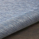 Nourison Positano Indoor/Outdoor Navy Blue 2'2" x 12' Area Rug, Easy Cleaning, Non Shedding, Bed Room, Living Room, Dining Room, Backyard, Deck, Patio (2x12) by CozyNest Decor