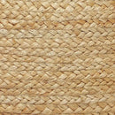 REDEARTH · Jute Circular Low Pouf Ottoman - Braided Pouffe Accent Sitting Round Footrest for Living Room, Bedroom, Nursery, kidsroom, Patio, Gym; 100% Jute (18"x18"x10"; Natural) by CozyNest Decor