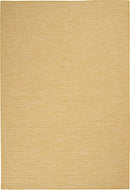 Nourison Positano Indoor/Outdoor Yellow 3' x 5' Area Rug, Easy Cleaning, Non Shedding, Bed Room, Living Room, Dining Room, Backyard, Deck, Patio (3x5) by CozyNest Decor