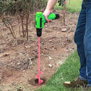 SYITCUN Auger Drill Bit for Planting - 1.6"X16.5" Heavy-Duty Garden Auger Spiral Drill Bit - Bulb Planter Tool & Auger Post Hole Digger - 3/8" Hex Drive Drill by GreenHaven Gardens