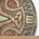 Bits and Pieces - 10” (25.5 cm) Glow-in-The-Dark Celtic Compass Decorative Stone - Yard Decoration – Beautiful Lawn/Garden Stone by GreenHaven Gardens