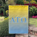 Alpha Tau Omega Licensed Flag Garden Flag Banner Yard Decor Outdoor Decoration (Alpha Tau Omega