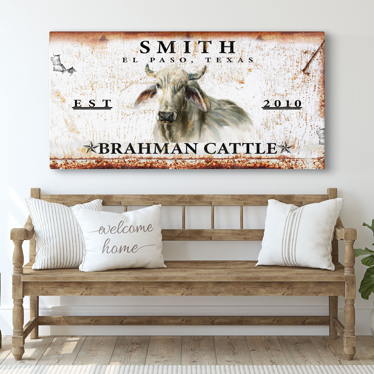 Brahman Cattle Sign, photo 9 of 10