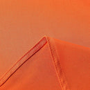 sancua Rectangle Tablecloth - 54 x 108 Inch - Stain and Wrinkle Resistant Washable Polyester Table Cloth, Decorative Fabric Table Cover for Dining Tables, Buffet Parties and Camping, Orange by CozyNest Decor