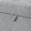 Adeco Storage Ottoman by CozyNest Decor