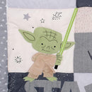 Lambs & Ivy Star Wars Classic 3-Piece Baby Crib Bedding Set - Yoda/Darth Vader by TinyTreasures Baby Boutique