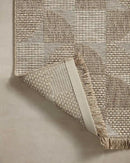 Loloi Dawn Collection Indoor/Outdoor DAW-08 Beige 7'-8" x 10' Area Rug by GreenHaven Gardens