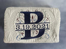 Personalized Baby Blanket Baby Quilt Monogrammed Blankets for Boys and Girls Embroidered Baby Gifts Letter & Date by TinyTreasures Baby Boutique