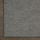 Nourison Home Positano Charcoal 8' x 10' Area Rug, Modern, Solid, Indoor/Outdoor, Easy Cleaning, Non Shedding, Bed Room, Living Room, Deck, Backyard by CozyNest Decor