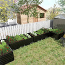 6x3x2 ft Raised Garden Bed, Large Metal Planter Raised Beds, Planters for Outdoor Plants for Vegetables, Flowers, Herbs, Fruits, and Succulents.(2 Pcs) by CozyNest Decor