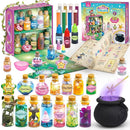 wookidel Fairy Magic Craft Kit for Kids with 20PCS Potion Bottles - Fairy Magical Potions Making Craft Kit - Gift for Christmas, Birthday, Creative Art Craft Kit for Girls Boys 6 7 8 9 10 Year Old by TinyTreasures Baby Boutique